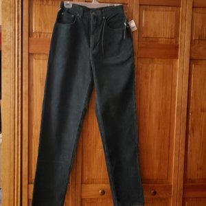 CHEROKEE green corduroy pants sz 8 woman's - NWT